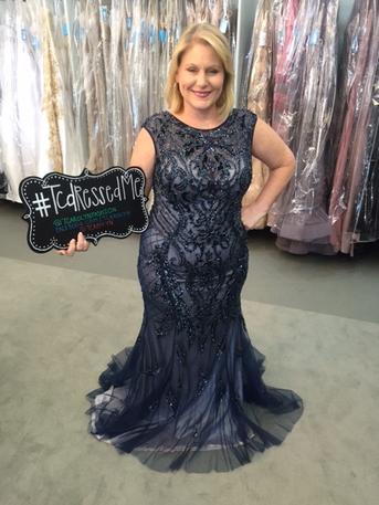 Ivonne D 214D61 T Carolyn Houston TX, Mother of the Bride and Groom, Formal  Wear, Prom Dresses, Evening Dresses, Plus Sizes Gowns