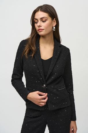 Edgy Leather Jacket Style 244610U | 1ère Avenue