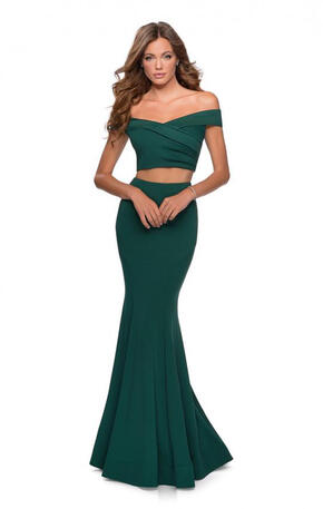 green two piece homecoming dress Two Piece Green Prom Dress,Elastic Satin Green Prom Dress,Long Prom Dress with Pocket PD00004, US18W / Burgundy