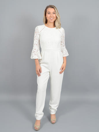 eliza j organza jumpsuit