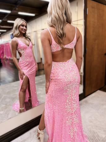 hot pink overall dress Pink Denim Overall Dress